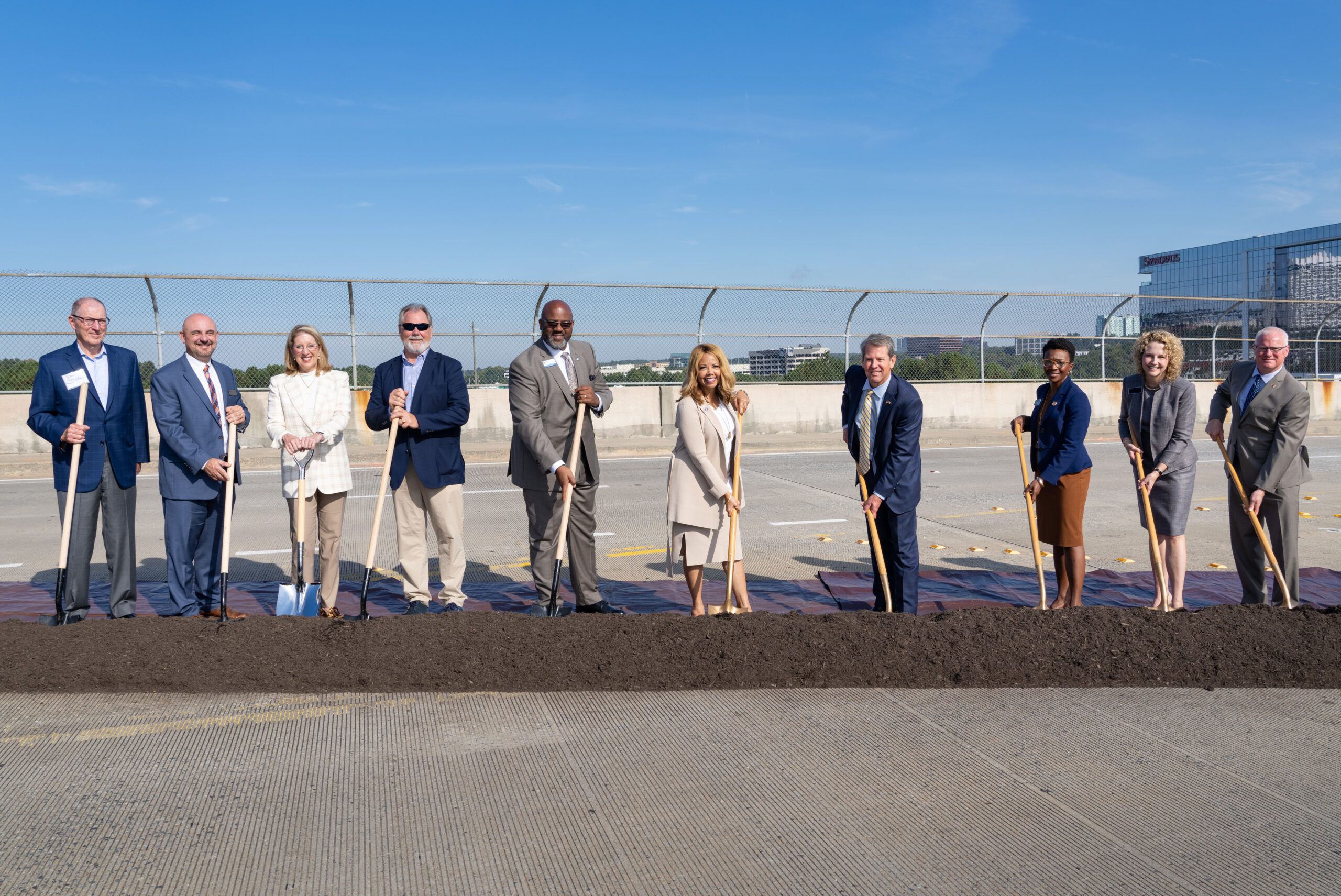 Akers Mill Ramp Groundbreaking