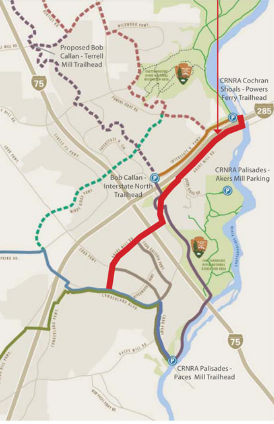 2026_Cumberland Akers Mill Trail Map | | We Are Cumberland